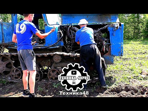 Видео: Старый ДТ-75 снова в поле! Трактор ДТ-75М на весеннем дисковании