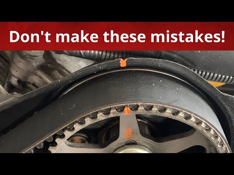 Видео: Как заменить ремень ГРМ и сальники распредвалов: Toyota Sienna 1997-2002