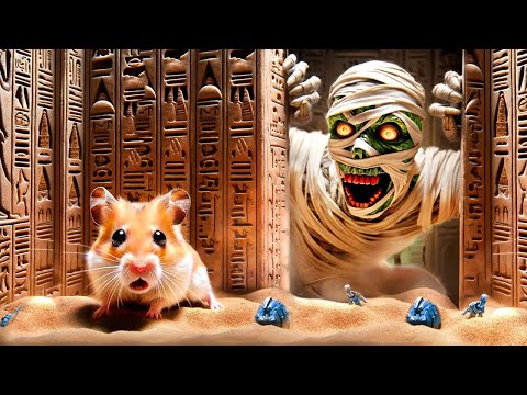 Видео: ⚔️ Хомяк в лабиринте египетской пирамиды - Мумии Монстры ⚔️ Hamsterious