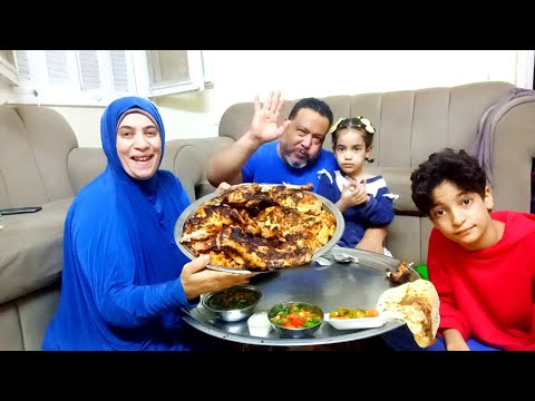 Видео: Особенный семейный день: наш синий наряд 🌈, новый образ Марьям и потрясающая курица-гриль 🍗 🤭