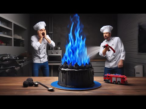 Видео: Как сделать горящий торт | Burn Away Cake