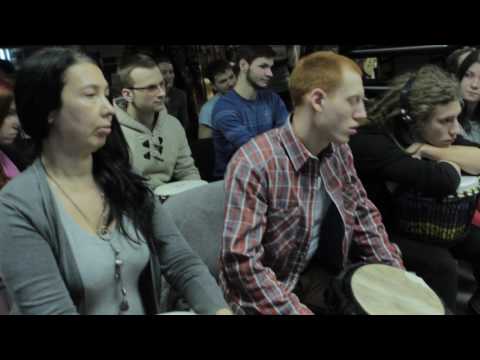 Видео: Джембе с Антонио Грамши. Мастер класс в Бастоне. Часть 2