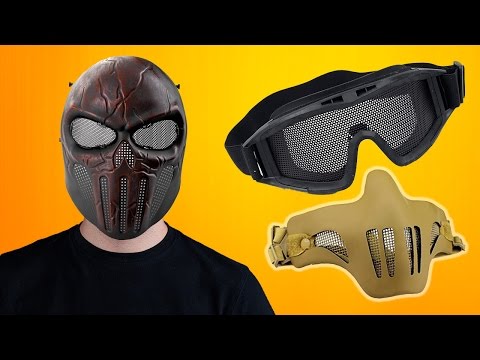 Видео: СТРАЙКБОЛЬНАЯ АКАДЕМИЯ. Как защитить глаза и лицо // Airsoft protection gear