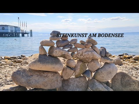 Видео: Steinkunst am Bodensee/Фигуры из камня на Боденском озере 🪨🪨🌊