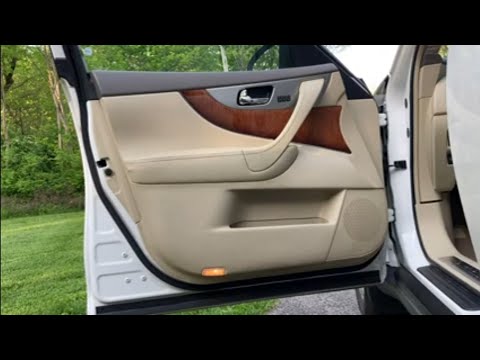 Видео: Замена передней дверной панели. Infiniti QX70 FX50 FX35 FX37