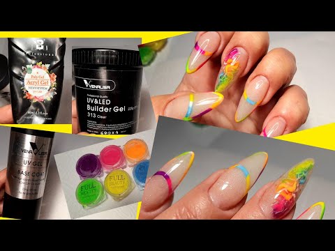 Видео: *403*Самозамесим?🤫💅Камуфлирующий Гель/Тестирую/Быстрый Дизайн/self-mixing gel