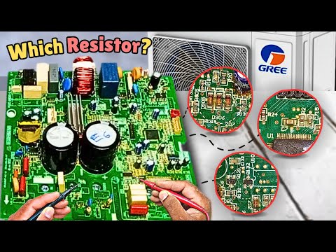 Видео: Ошибка цепи кондиционера Gree, неисправный резистор, который спас положение!