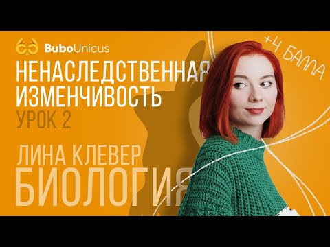 Видео: Ненаследственная изменчивость | БИОЛОГИЯ ЕГЭ | Лина Клевер