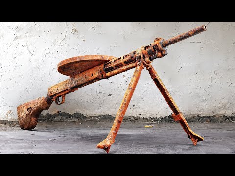 Видео: ДП-27 | Реставрация старого пулемёта