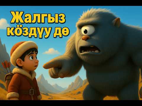 Видео: «Жалгыз көздүү дөө» — Кыргыз элинин унутулгус жомогу (AI мультфильм)