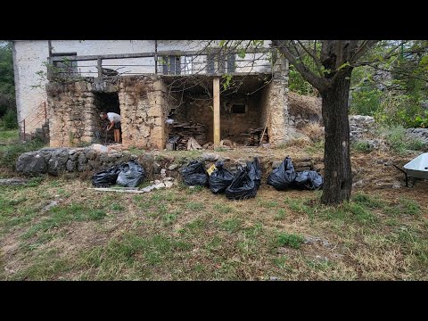 Видео: Реновация старого каменного дома Черногория часть 2 