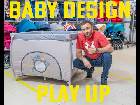 Видео: Качественный и просторный игровой манеж Baby Design Play Up