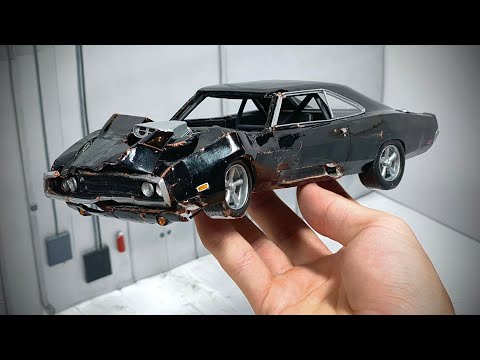 Видео: Краш тест Dodge Charger из фильма Форсаж