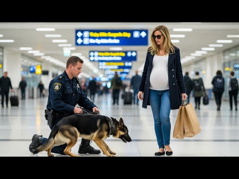 Видео: Полицейская собака отчаянно лаяла на беременную женщину… правда оказалась ужасающей