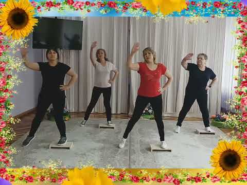 Видео: Руханка на степ-платформах для дітей старшого дошкільного віку.