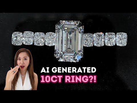 Видео: Изготовление кольца с бриллиантом изумрудной огранки 10 карат: профессиональный ювелир против Cha...