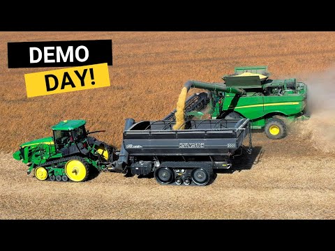 Видео: Тестируем зерновоз Haulmaster компании Elmer!