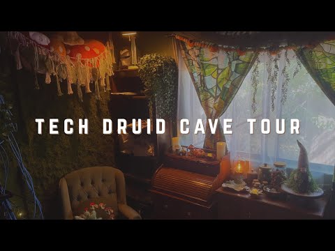 Видео: 🧙🏻‍♂️️ Экскурсия по пещере в мой офис Tech Druid 🌱️