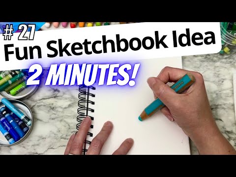 Видео: 🎨 Разминка для скетчбука 🍂 ОСЕННИЕ БАБОЧКИ 🦋