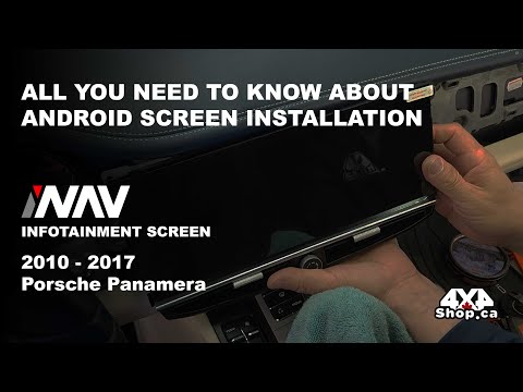 Видео: ПОШАГОВАЯ УСТАНОВКА ИНФОРМАЦИОННО-РАЗВЛЕКАТЕЛЬНОЙ СИСТЕМЫ iNAV ДЛЯ Porshe Panamera НА ОСНОВЕ Andr...