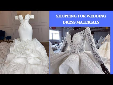 Видео: ПОДБОР ТКАНИ ДЛЯ СВАДЕБНЫХ ПЛАТЬЕВ. СДЕЛАЙ САМ (2020)