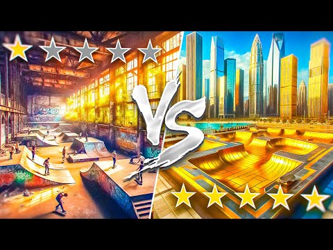 Видео: ДЕШЕВЫЙ VS ДОРОГОЙ СКЕЙТ-ПАРК