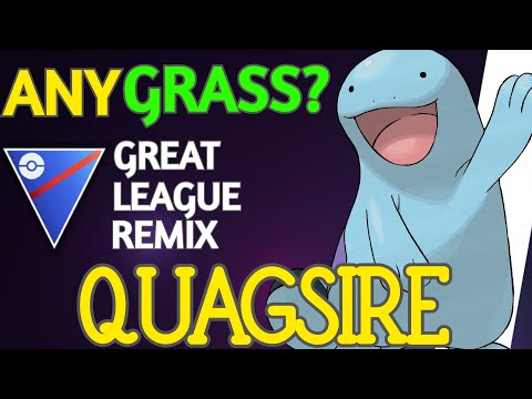 Видео: QUAGSIRE чувствует себя МОЩНЫМ в GREAT LEAGUE REMIX | Great League Remix Team | Pokemon GO Battle