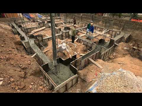 Видео: (Часть 1) Мы построили фундамент дома миллиардера – не поверите, как