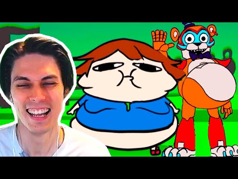 Видео: ТОЛСТЫЙ FNAF - СМЕШНОЙ ФРЕДДИ И ГРЕГОРИ ! - Fat Gregory Main Complete Edition Reaction - Реакция