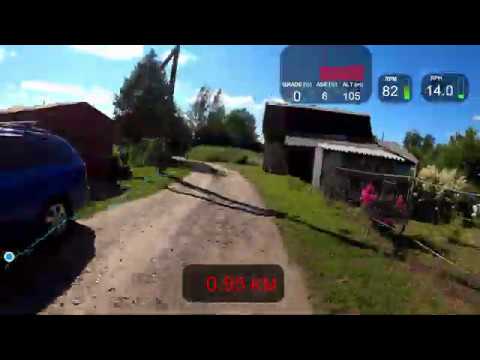 Видео: с работы через парк Дружба