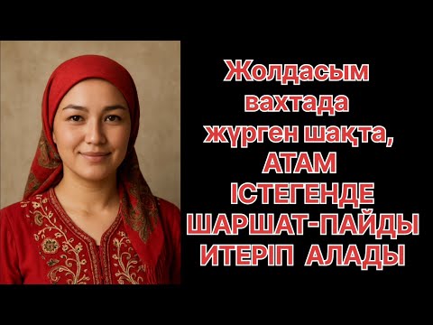 Видео: Жолдасым вахтада болғанда, атам мен келінім үйде... Персип жүреді.....