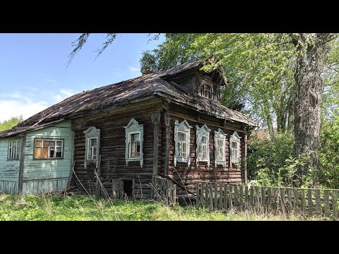 Видео: Многие  в них не верят,но их становится только больше.Заброшенная деревня по среди леса.