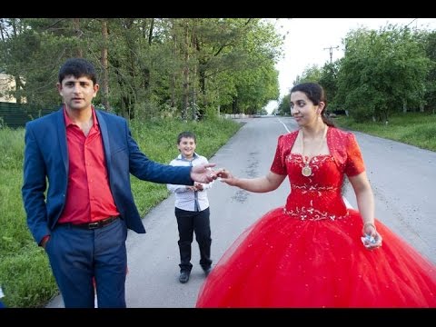 Видео: Цыганская свадьба. Красавцы молодожены. Петя и Оля. 3 серия