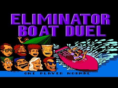 Видео: Eliminator Boat Duel (Гонки на Катерах). walkthrough. NES. Dendy прохождение