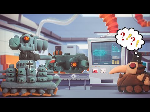 Видео: Создание немецкого монстра Карл-44 ✅ SCP выжили из ума ✅ ШОК ИСА под гипнозом ✅ Пластилиновый мир