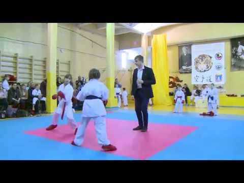 Видео: Новогодний утренник Каратэ WKF 2016