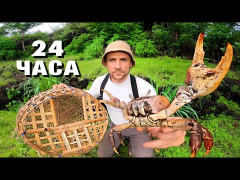 Видео: 24 ЧАСА В ЛЕСУ -ЛОВУШКА НА КРАБОВ (ВЫЖИВАНИЕ) [9-Часть]