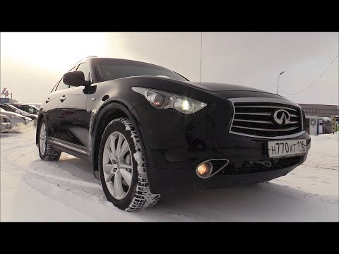 Видео: 2014 Infiniti QX70 (S51) 3.0d (238) (V9X). Детальный обзор.