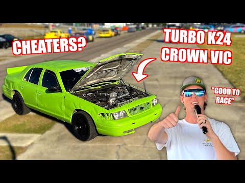 Видео: Клетус, давай погоняем на угнанном Turbo K-Swapped Crown Vic!