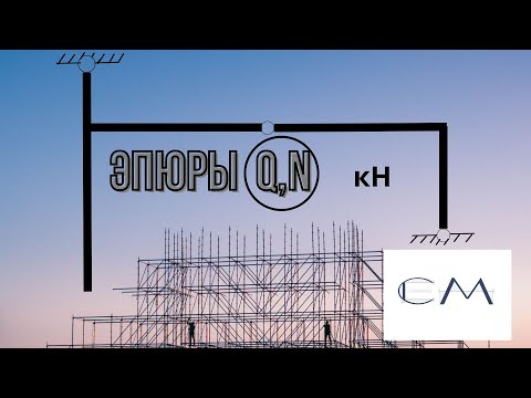 Видео: Эпюры Q и N в раме