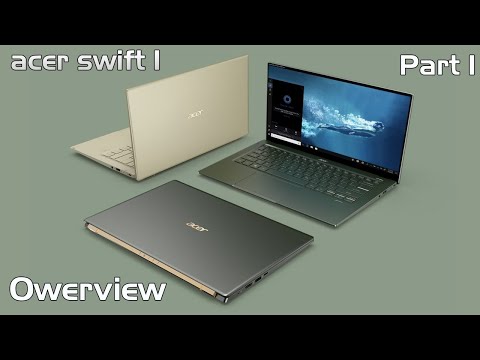 Видео: Распаковка и обзор ультрабука Acer Swift 1 2019