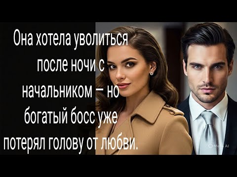 Видео: Она хотела уволиться после ночи с начальником — но богатый босс уже потерял голову от любви.