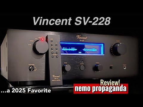 Видео: Страсть и совершенство!! Обзор интегрированного усилителя Vincent SV-228!