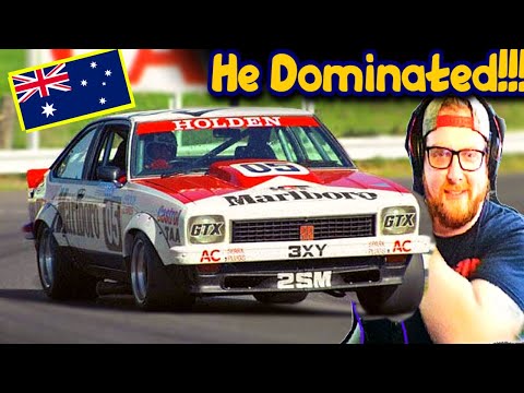 Видео: Реакция американцев на Питера Брока 1979 года | Последний круг в A9X — Батерст