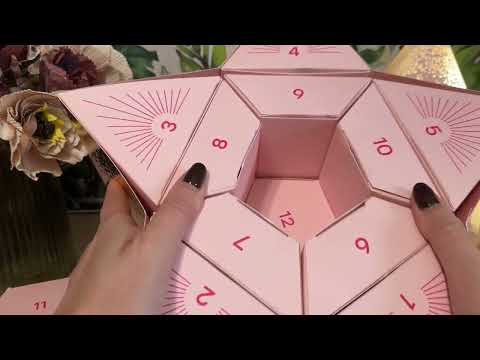Видео: Відкриття адвент календаря від HOLLYSKIN - 2 частина 12 комірочок