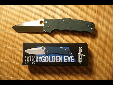 Видео: Нож Cold Steel Golden Eye S35VN