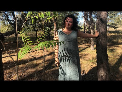 Видео: Платье спицами. Пряжа Nako Fiore. Лен, хлопок, вискоза бамбук.