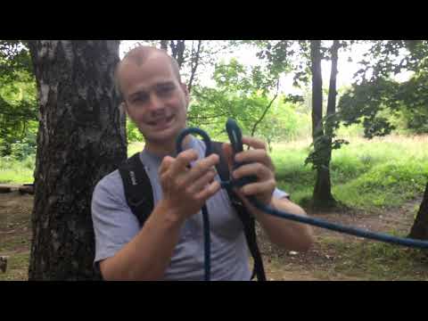 Видео: Мастер класс Веревочная переправа