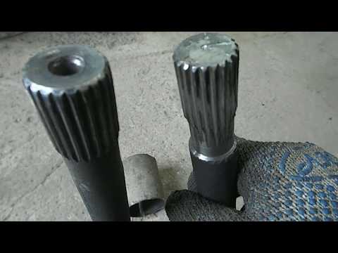 Видео: #84 Как Укоротить ПОЛУОСЬ ВАЗ на Любую Ширину / homemade tractor.