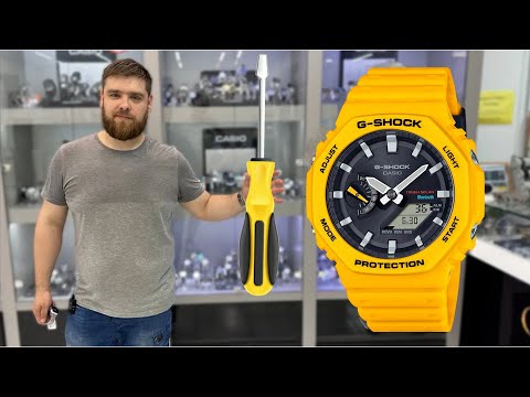 Видео: CASIO GA-B2100 инструкция, модуль 5689